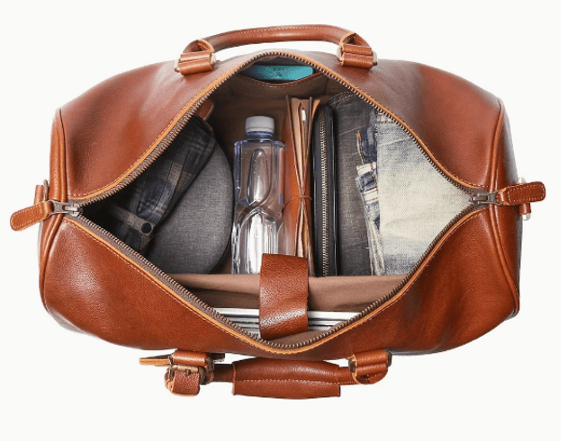 Sac de voyage en cuir