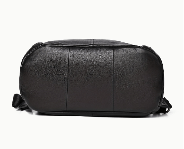 Sac à dos noir en cuir