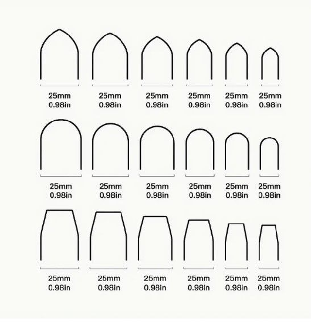 Jeu de 18 poinçons de cuir