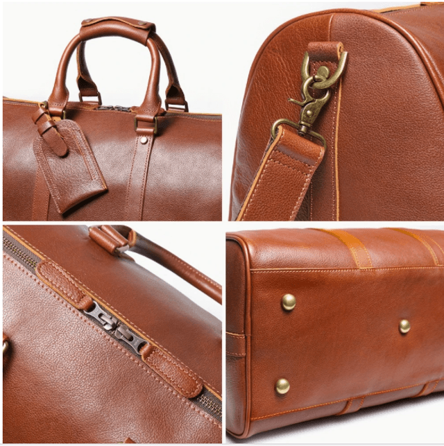 Sac de voyage en cuir
